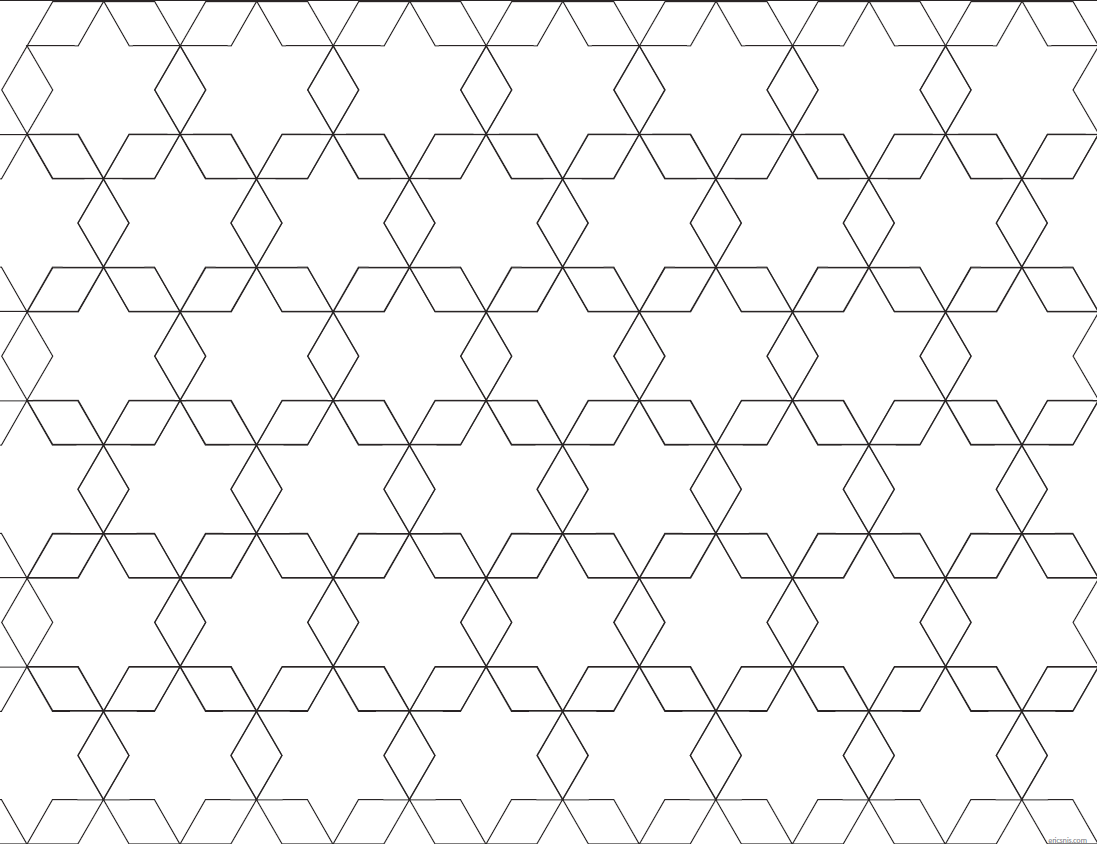 Coloring sheet pattern 7